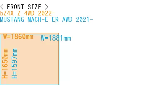 #bZ4X Z 4WD 2022- + MUSTANG MACH-E ER AWD 2021-